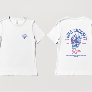 Camiseta LIKE Crossfit Blanca CF01